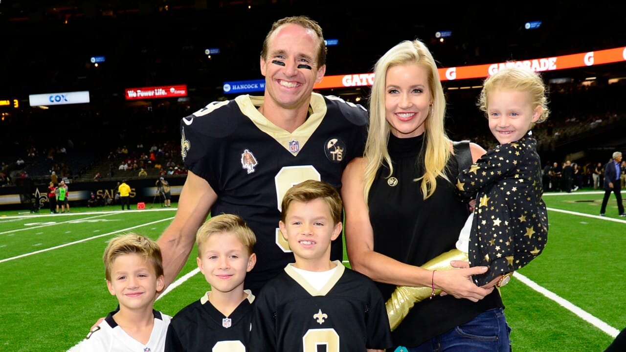 drew brees makes his nbc debut, internet amazed by his new hair